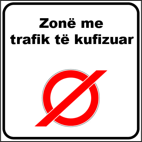 Sinjali në figurë lajmëron drejtuesit e mjeteve se në afërsi ndodhet një poligon për qitje.