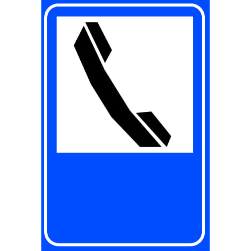 Sinjali në figurë tregon që në atë zonë është i ndaluar komunikimi me telefon.